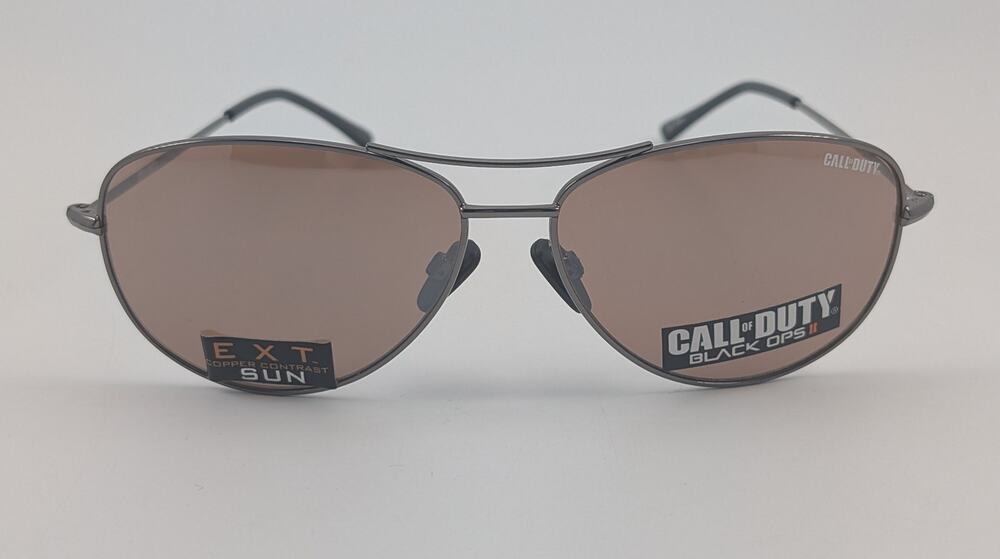 NEW Call of Duty Black Ops 2 Wireframe Copper Contrast Gunmetal Sunglasses